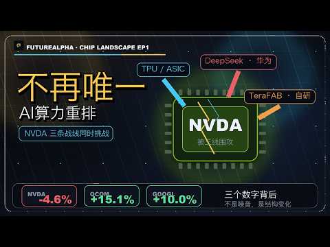 英伟达 NVDA 不再是唯一答案：AI 算力三条战线正在重排